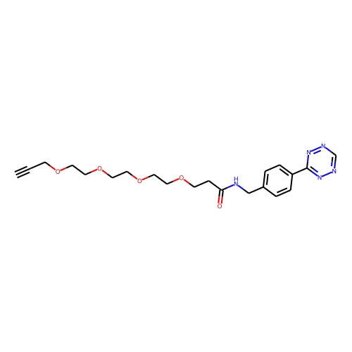 Tetrazine-Ph-NHCO-PEG4-alkyne图片