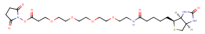 Biotin-PEG4-NHS ester图片