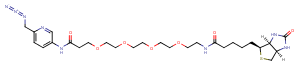 Biotin-PEG4-Picolyl azide图片