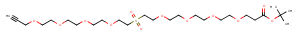 Propargyl-PEG4-Sulfone-PEG4-Boc图片