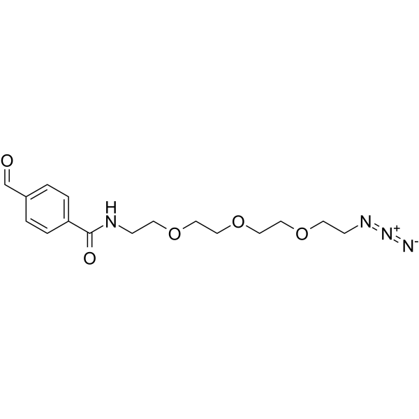 Ald-Ph-amido-C2-PEG3-azide图片