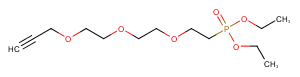Propargyl-PEG3-phosphonic acid diethyl ester图片