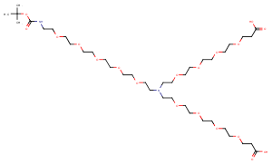 N-(Boc-PEG5)-N-bis(PEG4-acid)图片
