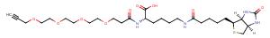 N-(Propargyl-PEG4)-biocytin图片