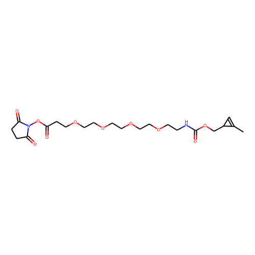 Methylcyclopropene-PEG4-NHS图片