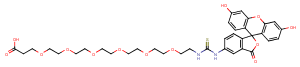 Fluorescein-thiourea-PEG6-acid图片