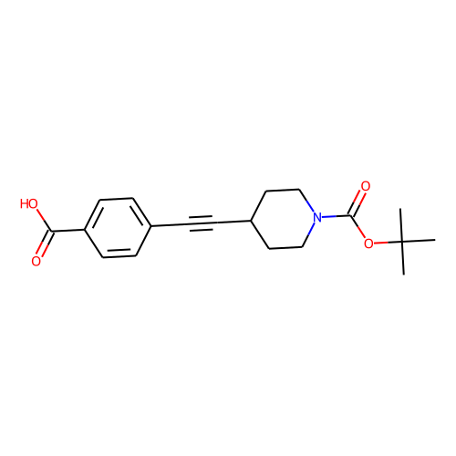 Boc-Pip-alkyne-Ph-COOH图片