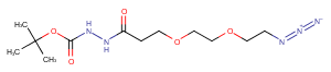 Azido-PEG2-hydrazide-Boc图片