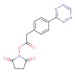 Tetrazine-Ph-NHS ester图片