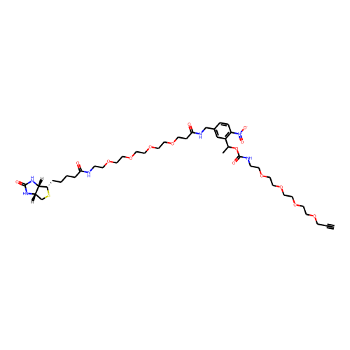 Biotin-PEG4-PC-PEG4-alkyne图片