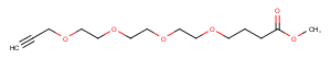 Propargyl-PEG4-CH2-methyl ester图片