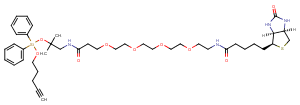 Biotin-PEG4-amino-t-Bu-DADPS-C3-alykne图片