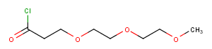m-PEG3-Propanoyl chloride图片