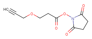 Propargyl-PEG1-NHS ester图片