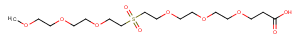 m-PEG3-Sulfone-PEG3-acid图片