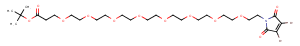 3,4-Dibromo-Mal-PEG8-Boc图片
