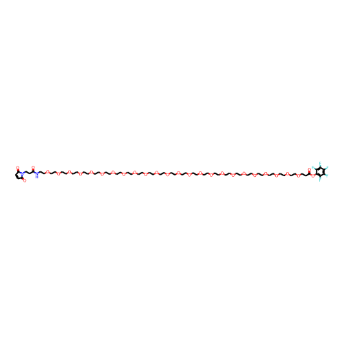 Mal-NH-PEG24-CH2CH2COOPFP ester图片