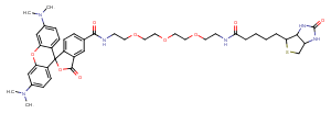 TAMRA-PEG3-biotin图片