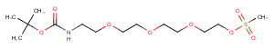 Boc-NH-PEG4-Ms图片
