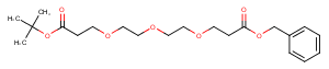 Benzyloxy carbonyl-PEG3-C2-Boc图片