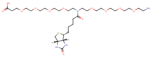 N-(Amino-PEG4)-N-Biotin-PEG4-acid图片