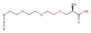 Azide-PEG3-C1-Ala图片