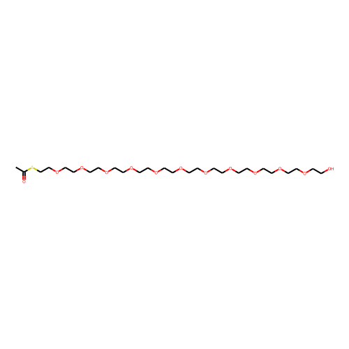 S-acetyl-PEG12-alcohol图片