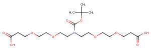 N-Boc-N-bis(PEG2-acid)图片
