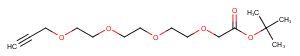 Propargyl-PEG3-OCH2-Boc图片