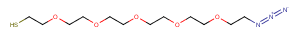HS-PEG5-CH2CH2N3图片