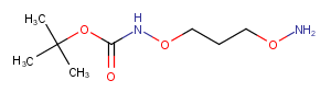 1-(t-Boc-Aminooxy)-3-aminooxy-propane图片