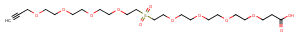 Propargyl-PEG4-Sulfone-PEG4-acid图片
