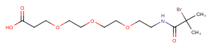 2-Bromo-2,2-dimethyl-acetamido-PEG3-acid图片