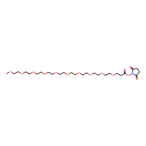 m-PEG10-NHS ester图片
