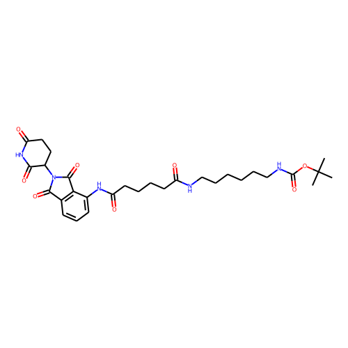 Pomalidomide-amido-C4-amido-C6-NH-Boc图片