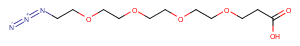 Azido-PEG4-C2-acid图片