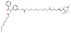 UV Cleavable Biotin-PEG2-Azide图片