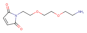 Mal-PEG2-NH2图片
