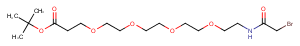 Bromoacetamido-PEG4-C2-Boc图片