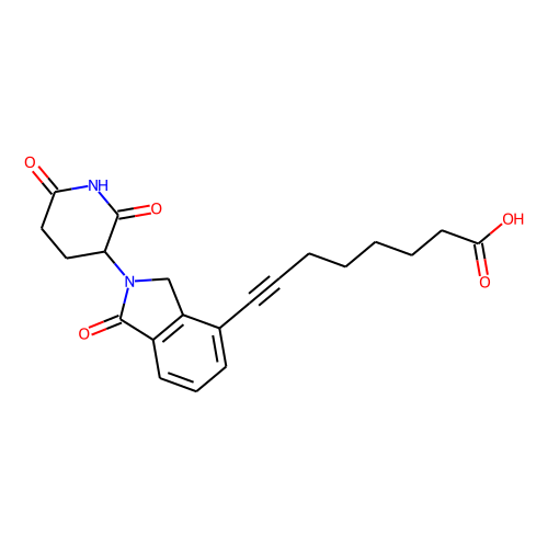 Lenalidomide-acetylene-C5-COOH图片