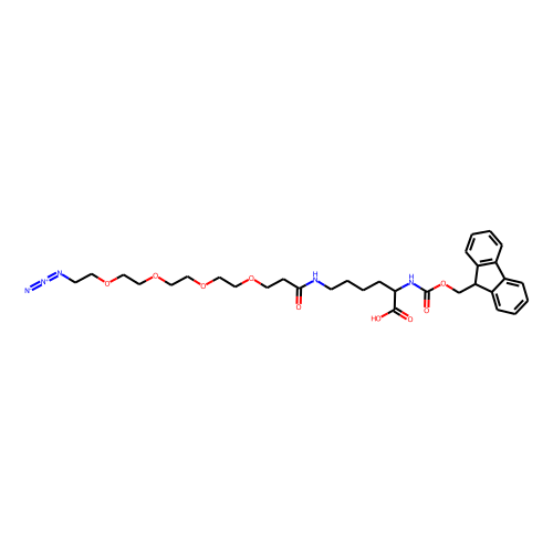 N-Fmoc-N'-(azido-PEG4)-L-Lysine图片
