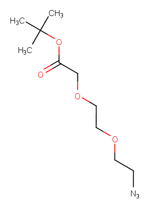 Azido-PEG2-C1-Boc图片