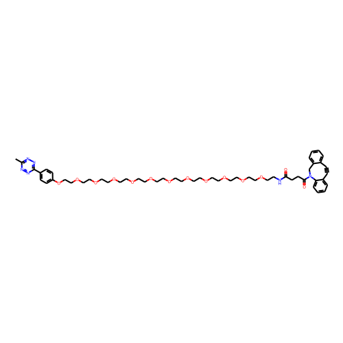 Methyltetrazine-PEG12-DBCO图片