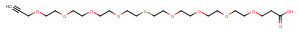 Propargyl-PEG4-S-PEG4-acid图片