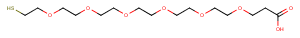 Thiol-PEG6-acid图片