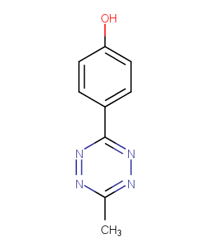 4-(6-Methyl-1,2,4,5-tetrazin-3-yl)phenolͼƬ
