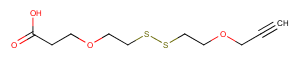 Propargyl-PEG1-SS-PEG1-acid图片