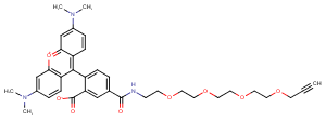 TAMRA-PEG4-Alkyne图片