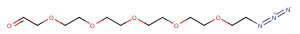 Ald-CH2-PEG5-azide图片