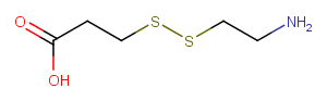 Aminoethyl-SS-propionic acid图片